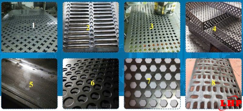 Quy cách tôn đục lỗ mạ kẽm