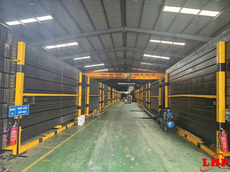 Đại lý Lộc Hiếu Phát có đầy đủ thép hộp các thương hiệu khác nhau