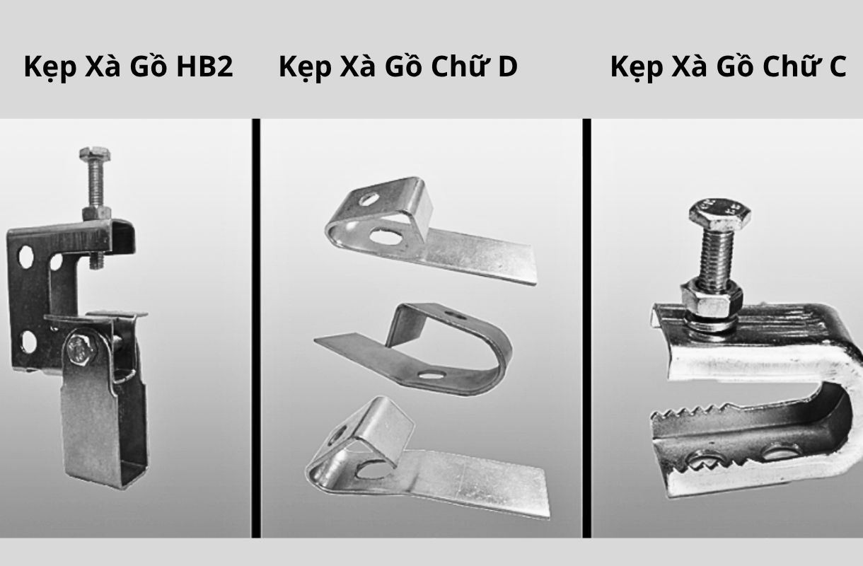 Phân loại Kẹp Xà Gồ Treo Ty