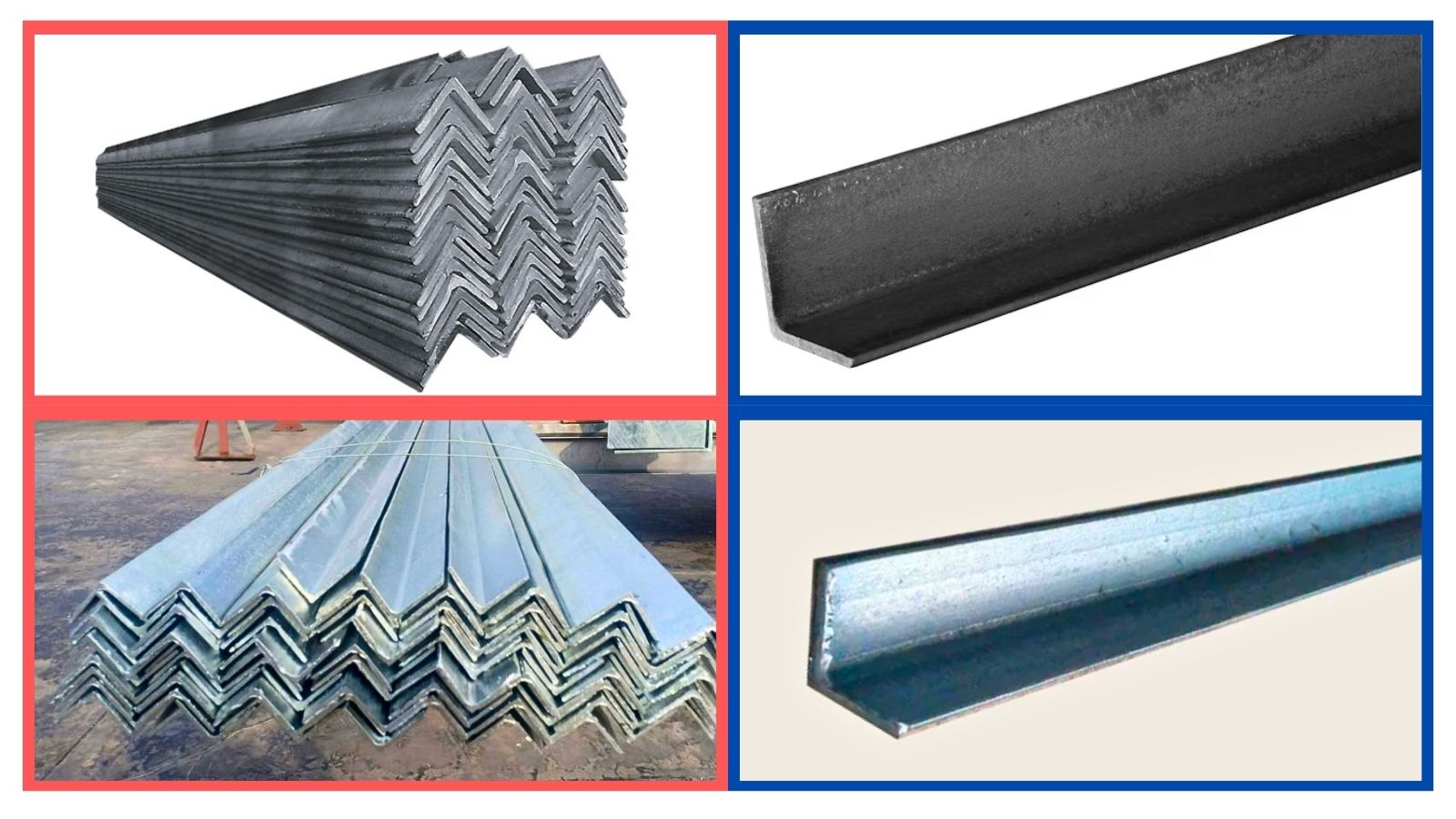 Phân loại thép V, thép góc