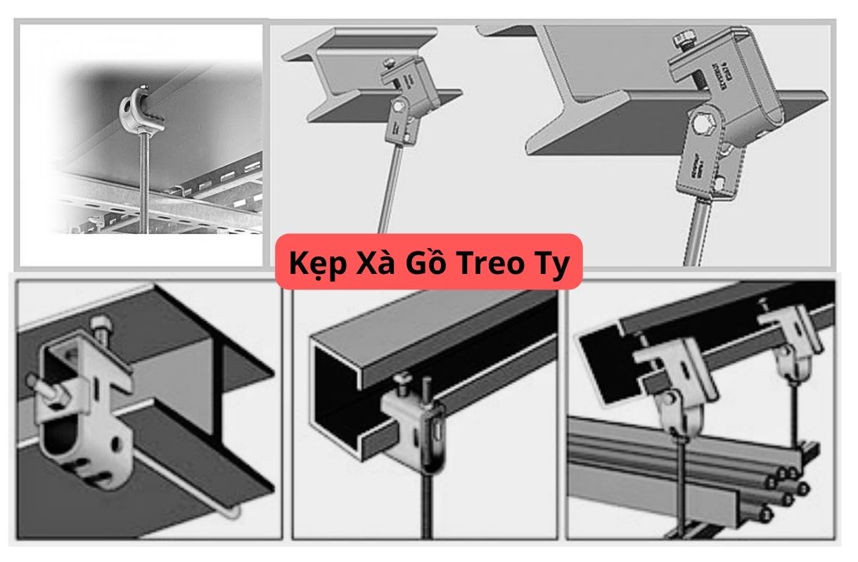 Kẹp Xà Gồ Treo Ty