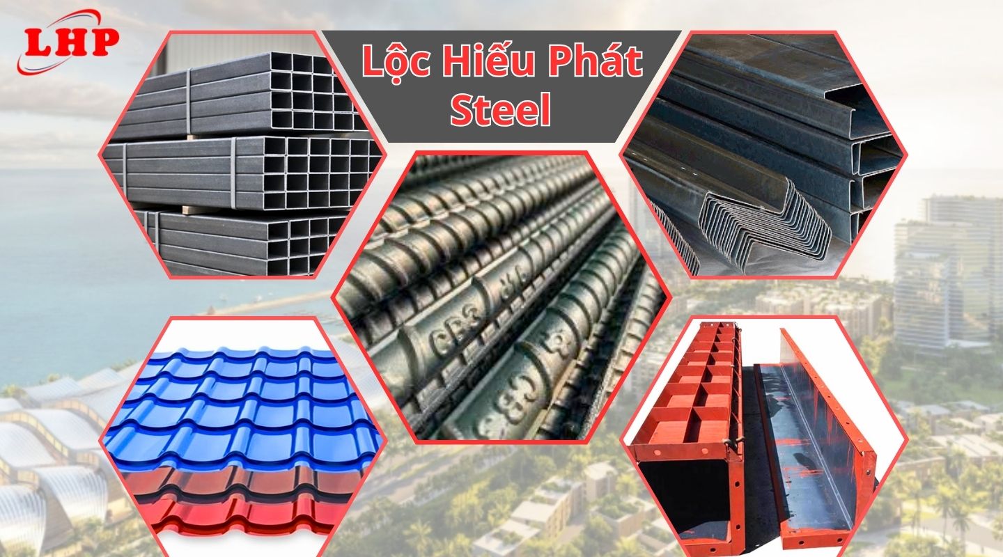 Tổng quan về Công ty Sắt Thép Lộc Hiếu Phát và các sản phẩm chính.