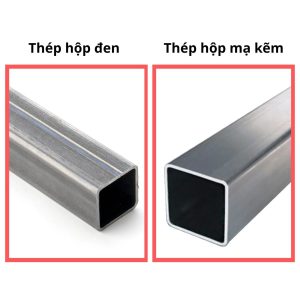 phân loại sắt hộp 25x25