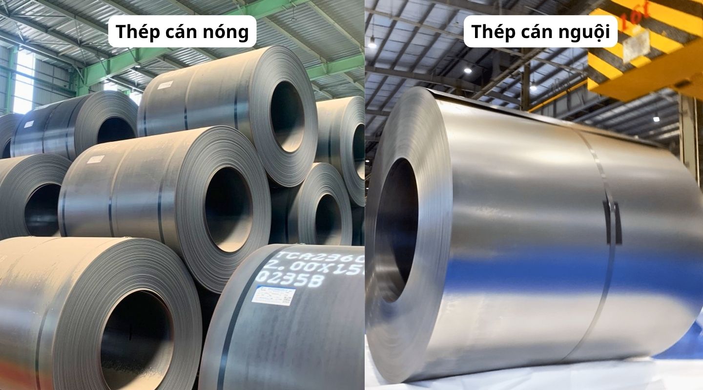 Thép cán nóng và thép cán nguội