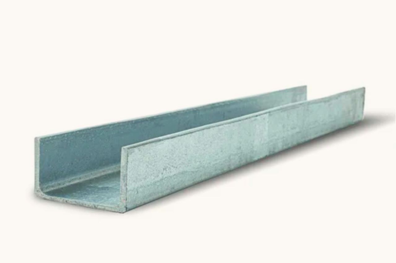 Sắt U 50x100 mạ kẽm nhúng nóng