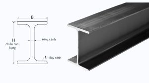 Cấu tạo thép hình i100