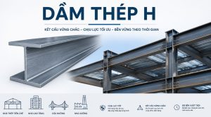 Dầm thép chữ H chất lượng cao sẵn sàng vận chuyển đến công trường