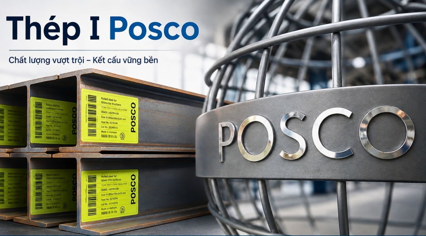 Thép hình I Posco
